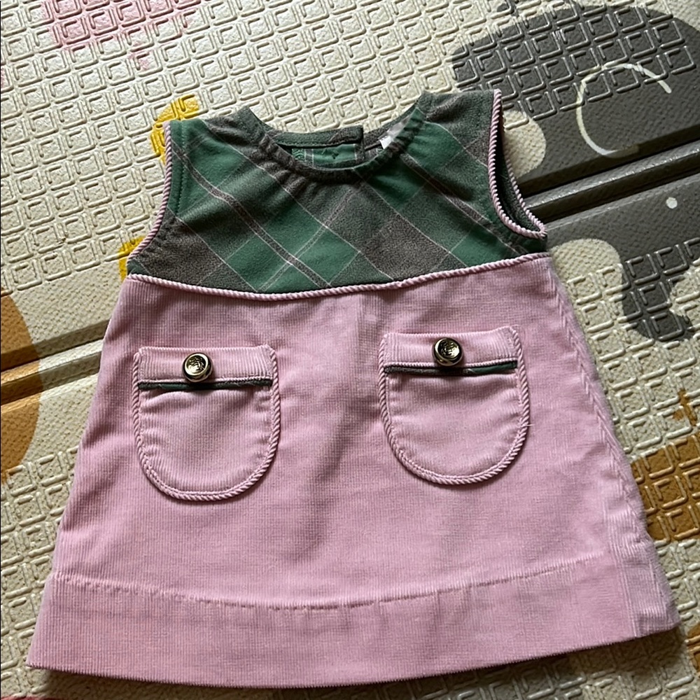 Corduroy Beaufort bonnet dress